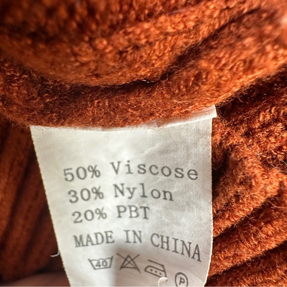 Women's  Turtleneck Sweater Dress - Picture 6 of 8